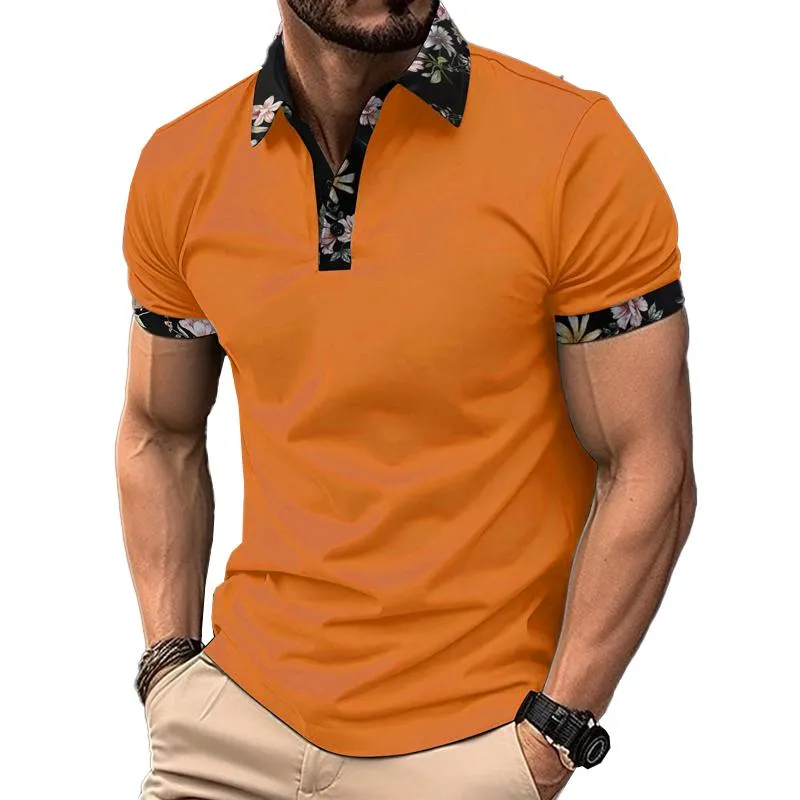 MEN'S PRINTED LAPEL BUTTONED POLO SHIRT 80565577X sold by Manly product image thumbnail 2