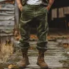 Men's Casual Outdoor Corduroy Solid Color Pants 53337933X sold by Manly