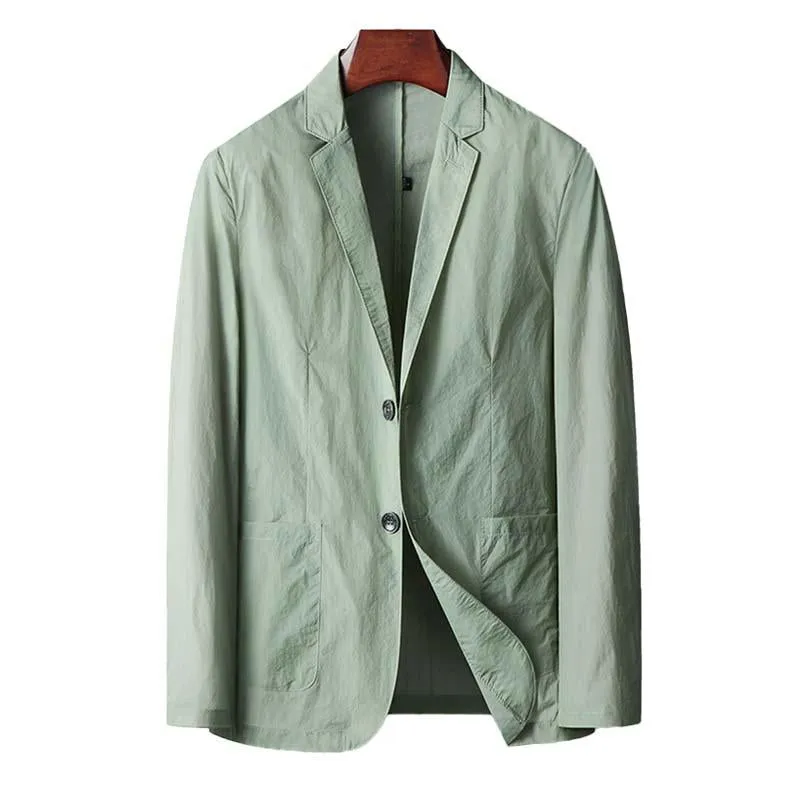 Men's Casual Thin Lapel Single Breasted Blazer 59719220M sold by Manly product image thumbnail 4