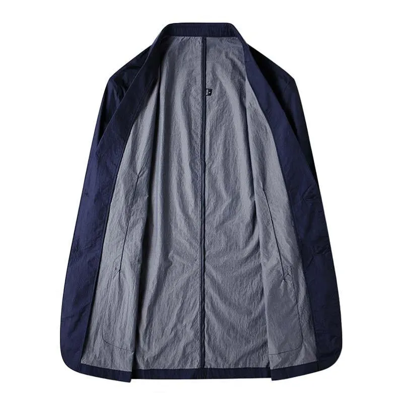 Men's Casual Thin Lapel Single Breasted Blazer 59719220M sold by Manly product image thumbnail 2