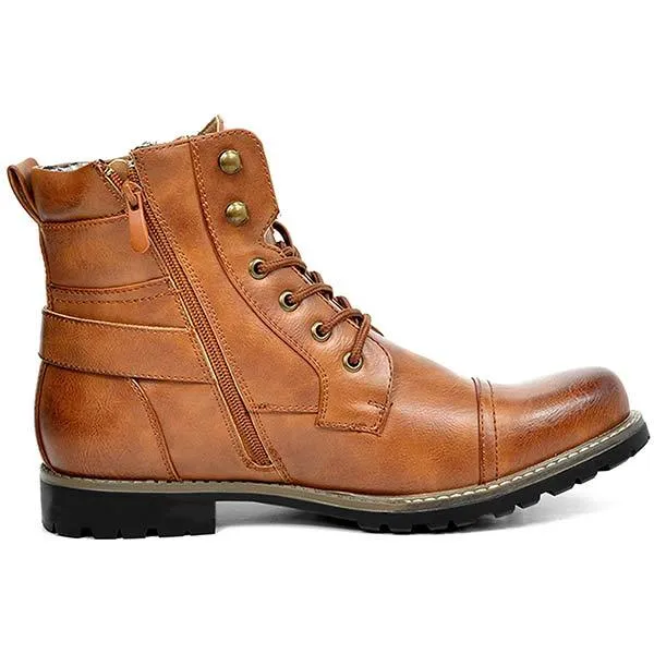 MEN'S METAL DOUBLE ZIP RIDER BOOTS 46764393C sold by Manly product image thumbnail 2