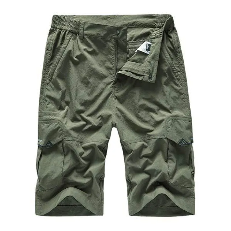 MEN'S LOOSE MULTI POCKET SHORTS 15819117W sold by Manly