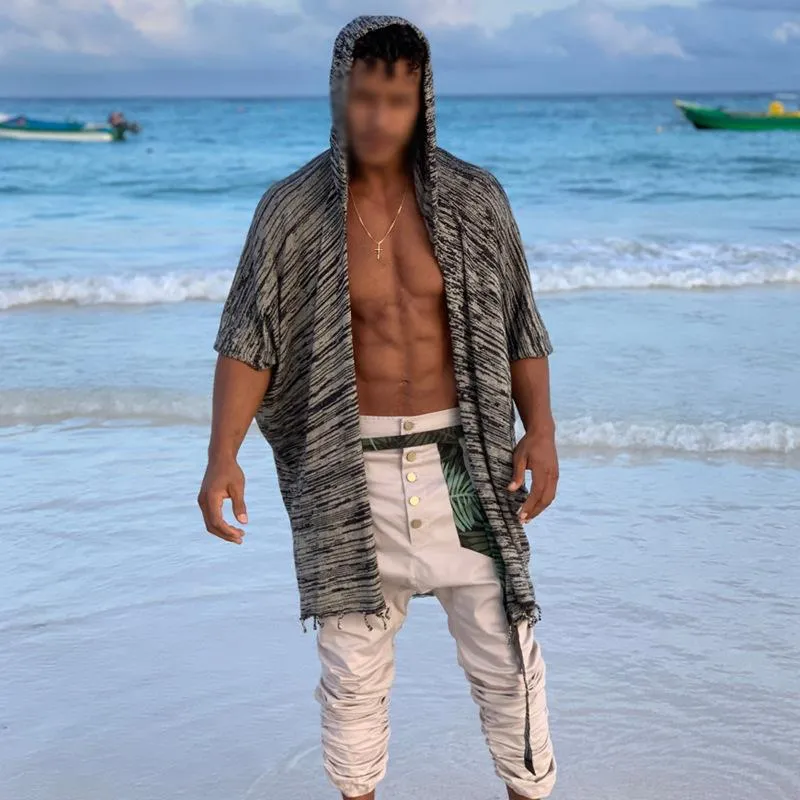 Men's Casual Striped Slim Stand Collar Long Sleeve Shirt 98424653M sold by Manly product image thumbnail 2