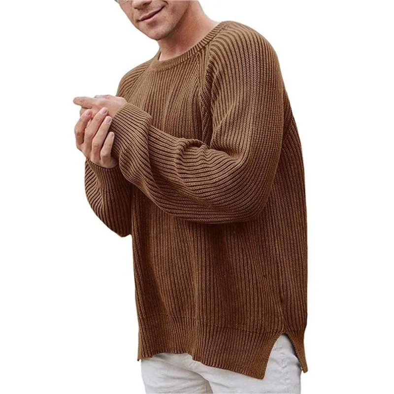 Men's Casual Round Neck Long Sleeve Pullover Knitwear 19852100M sold by Manly