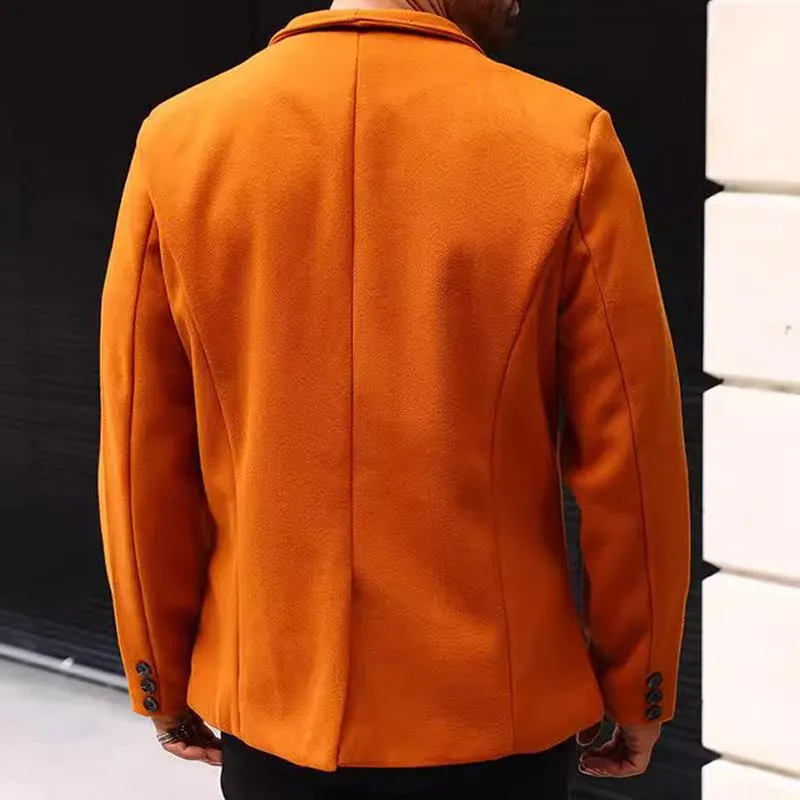 Men's Casual Solid Color Single Breasted Blazer 92850298X sold by Manly product image thumbnail 5