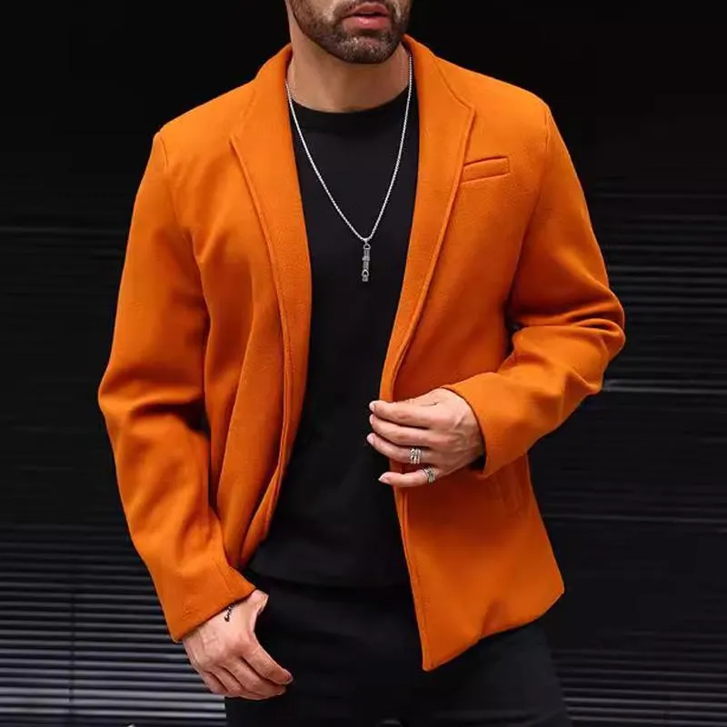 Men's Casual Solid Color Single Breasted Blazer 92850298X sold by Manly product image thumbnail 2