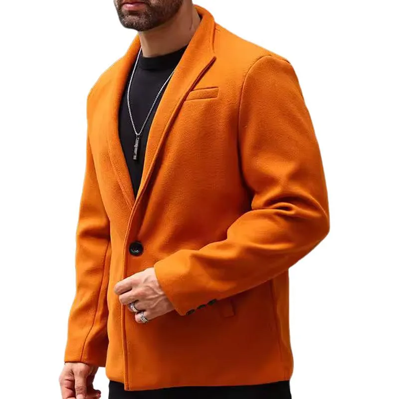 Men's Casual Solid Color Single Breasted Blazer 92850298X sold by Manly