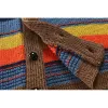 Men's Colorblock Lapel Sweater Jacket 02918584X sold by Manly