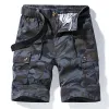 Men's Camouflage Loose Multi-Pocket Cargo Shorts (Belt Not Included) 67229347Y sold by Manly