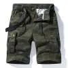Men's Camouflage Loose Multi-Pocket Cargo Shorts (Belt Not Included) 67229347Y sold by Manly