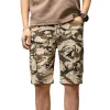 Men's Camouflage Loose Multi-Pocket Cargo Shorts (Belt Not Included) 67229347Y sold by Manly