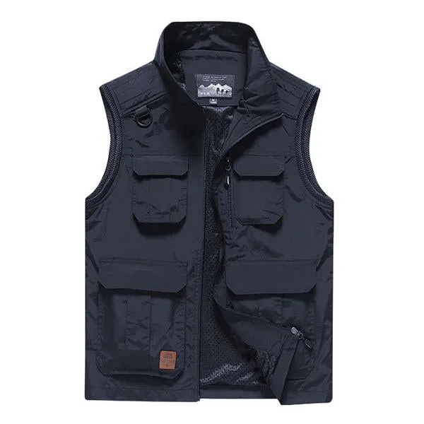 MEN'S OUTDOOR CASUAL QUICK-DRYING VEST 86959973M sold by Manly
