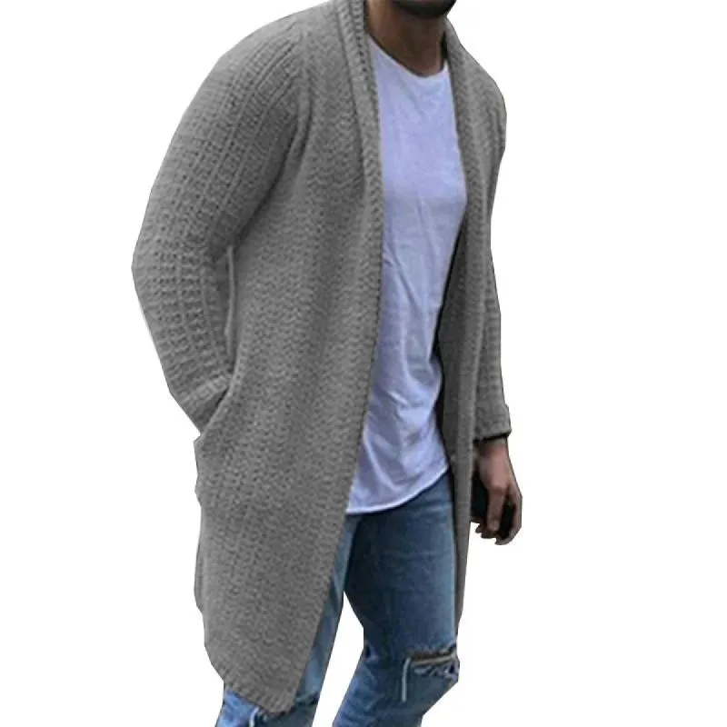 Men's Casual Long Sleeve Knit Cardigan 10377930M sold by Manly