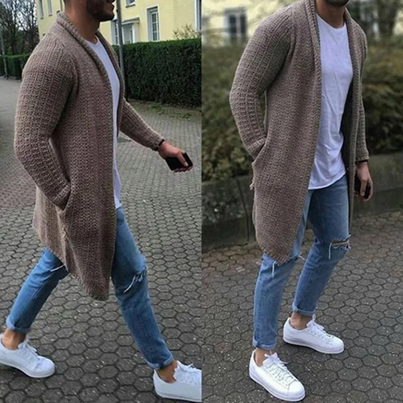 Men's Casual Long Sleeve Knit Cardigan 10377930M sold by Manly product image thumbnail 4