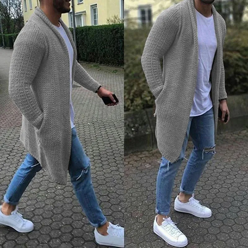 Men's Casual Long Sleeve Knit Cardigan 10377930M sold by Manly product image thumbnail 2