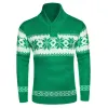 Men's Christmas Jacquard Long Sleeve Sweater 64890812X sold by Manly