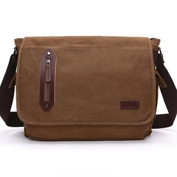 CASUAL CANVAS CROSSBODY BAG 40760809M sold by Manly product image thumbnail 2