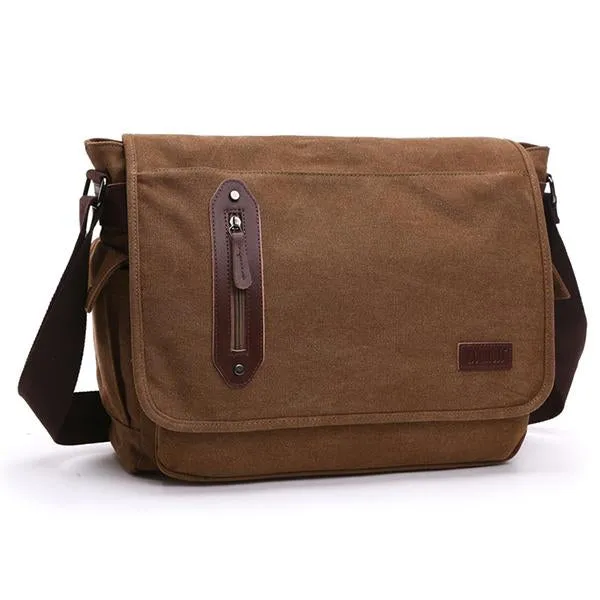 CASUAL CANVAS CROSSBODY BAG 40760809M sold by Manly