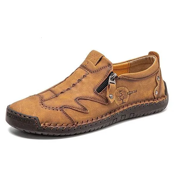 MEN'S VINTAGE CASUAL LEATHER SHOES 90893563 sold by Manly