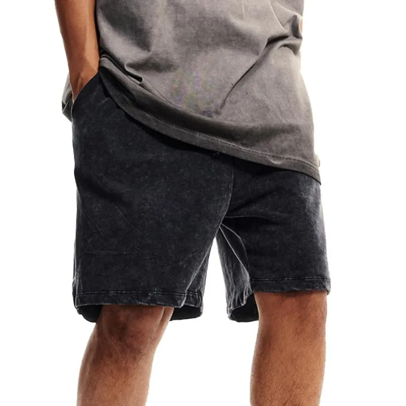Men's Washed Vintage Sports Shorts 34725134Y sold by Manly