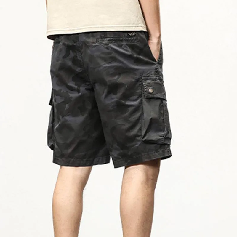 Men's Multi-Pocket Camo Cargo Shorts 22285777Y sold by Manly product image thumbnail 5