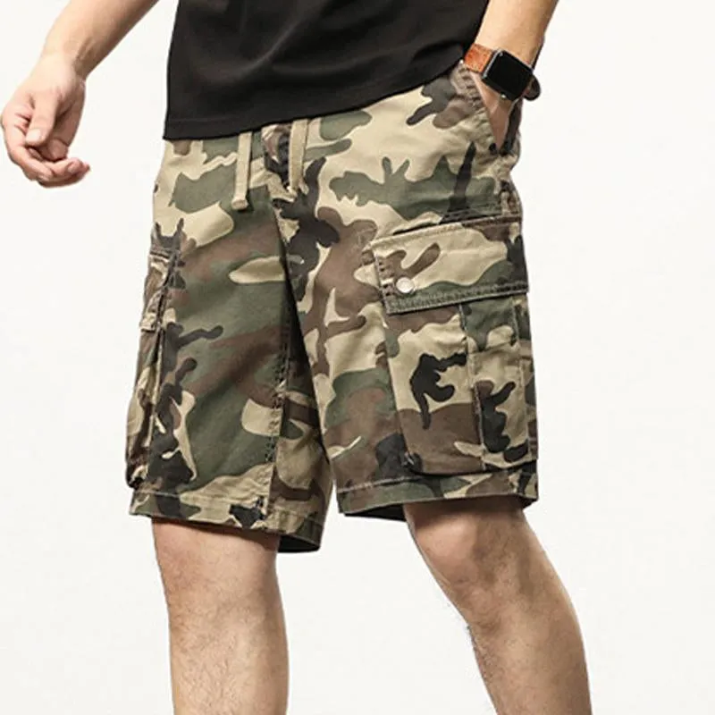 Men's Multi-Pocket Camo Cargo Shorts 22285777Y sold by Manly product image thumbnail 2