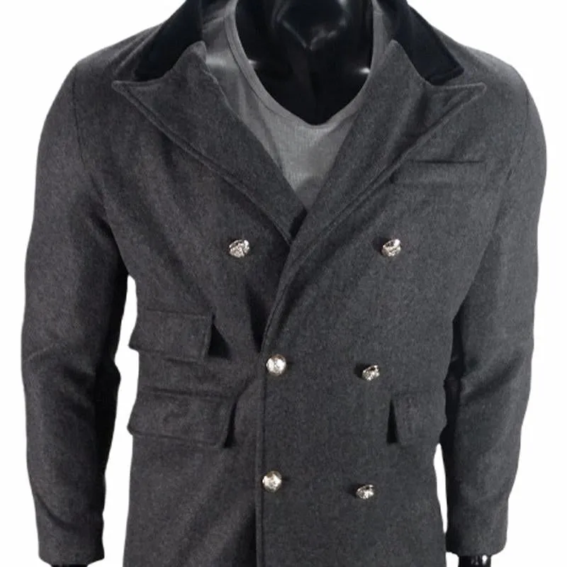 Men's Casual Colorblock Mid-length Coat 47309055X sold by Manly product image thumbnail 5
