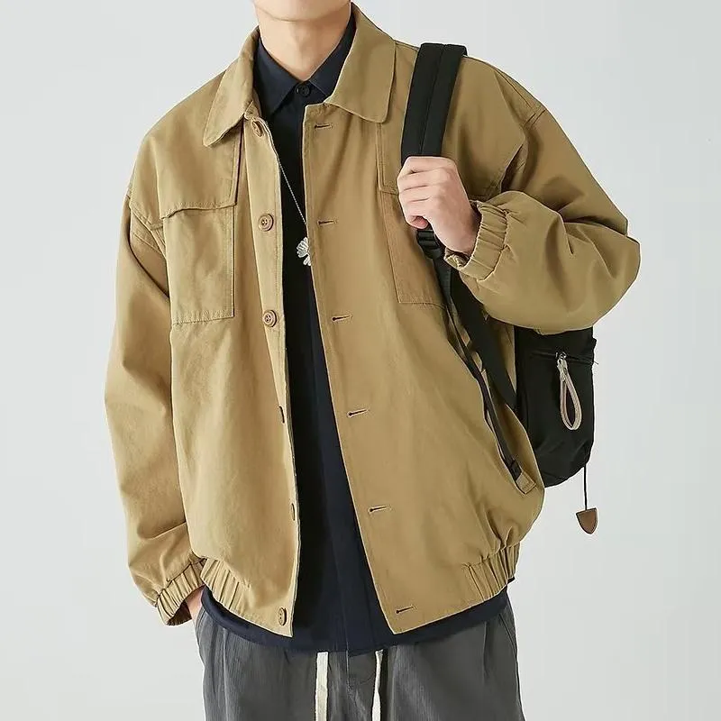 Men's Vintage Multi-Pocket Cargo Lapel Jacket 40885376Y sold by Manly product image thumbnail 5