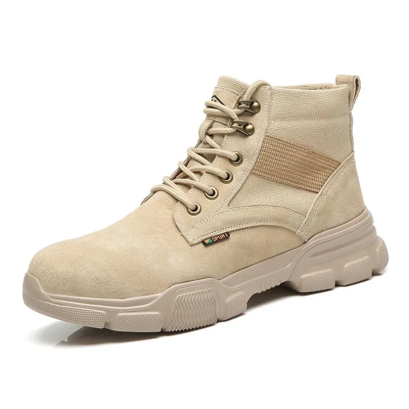 Men's Lightweight Breathable Ankle Boots Safety Shoes 45023579Z sold by Manly