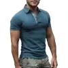 Men's Solid Short Sleeve Polo Shirt 66275471Z sold by Manly