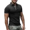 Men's Solid Short Sleeve Polo Shirt 66275471Z sold by Manly