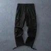Men's Loose Cotton Multi-Pocket Cargo Pants 63173352Y sold by Manly