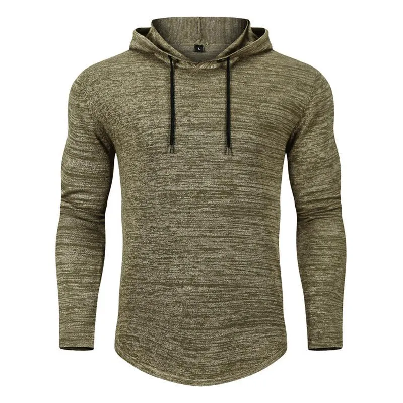 Men's Hooded Knit Pullover Sweater 18070031X sold by Manly product image thumbnail 5