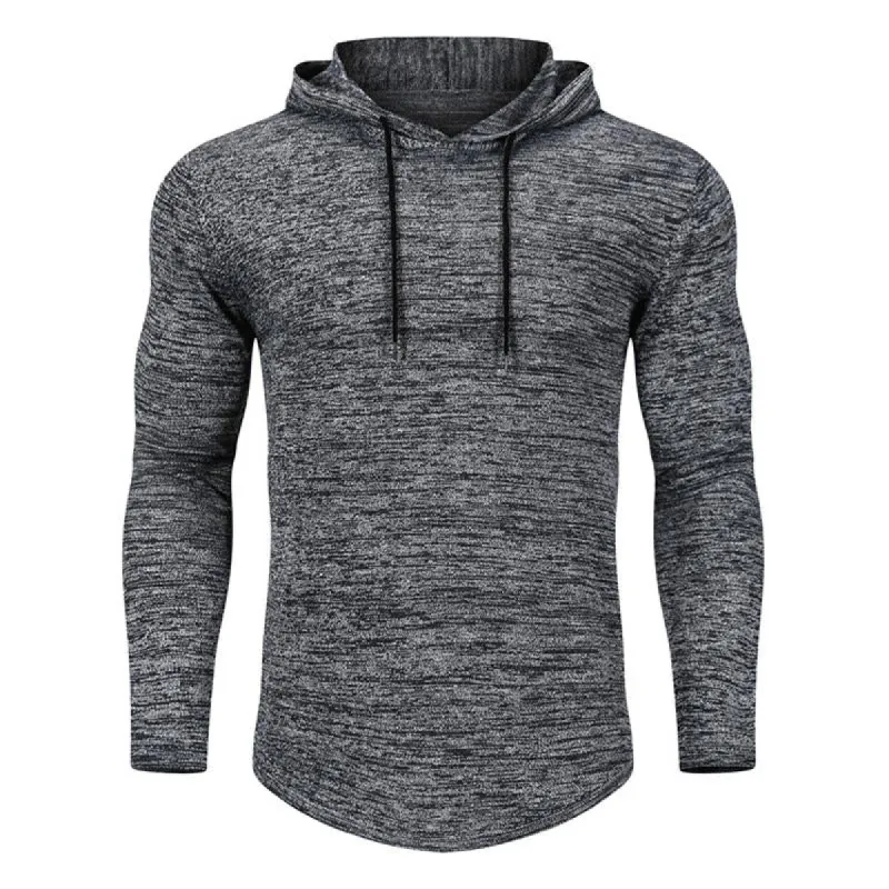 Men's Hooded Knit Pullover Sweater 18070031X sold by Manly