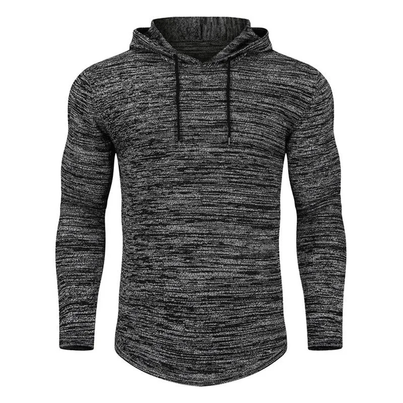 Men's Hooded Knit Pullover Sweater 18070031X sold by Manly product image thumbnail 2