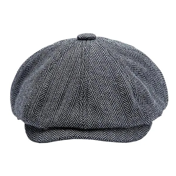 Men's British Vintage Herringbone Octagon Beret 27874947M sold by Manly product image thumbnail 3