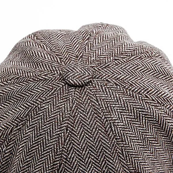 Men's British Vintage Herringbone Octagon Beret 27874947M sold by Manly product image thumbnail 5