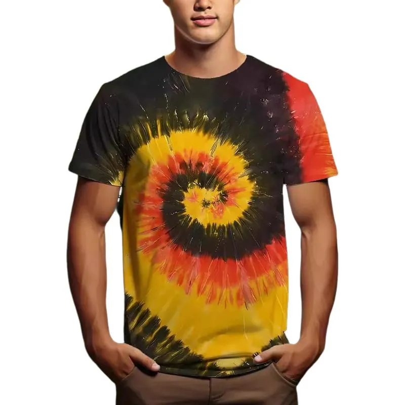 Men's Loose Printed Short Sleeve Crew Neck T-Shirt 82033768X sold by Manly