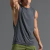 Men's Loose Solid Cooton Sports Tank Top 44374465Z sold by Manly