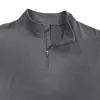 Men's Casual Stand Collar Zipper T Shirt 99017892M sold by Manly
