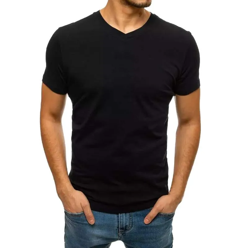 Men's Cotton V-Neck Short Sleeve T-Shirt 89763931X sold by Manly product image thumbnail 4