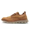 MEN'S BROGUE CASUAL LEATHER SHOES 08195238 sold by Manly