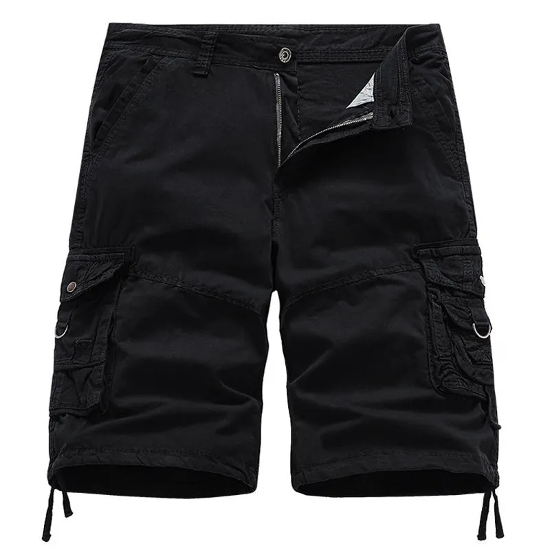 Men's Solid Loose Casual Cotton Shorts 46793426Z sold by Manly product image thumbnail 3