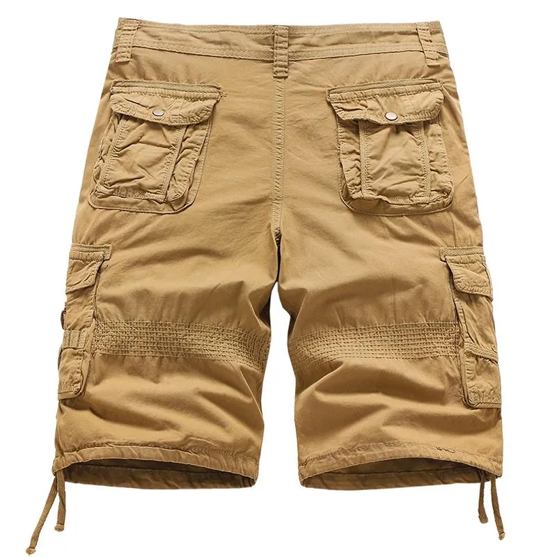 Men's Solid Loose Casual Cotton Shorts 46793426Z sold by Manly product image thumbnail 2