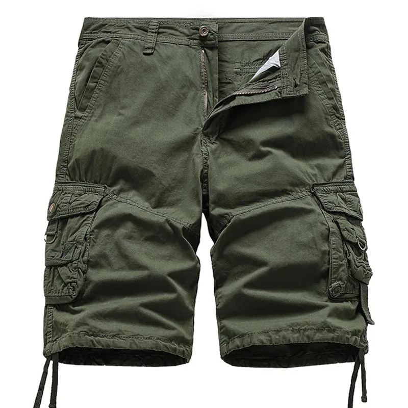 Men's Solid Loose Casual Cotton Shorts 46793426Z sold by Manly product image thumbnail 4