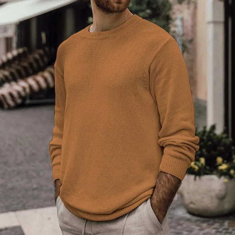 Men's Casual Round Neck Long Sleeve Pullover Knitwear 01505657M sold by Manly product image thumbnail 4