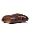 MEN'S BROGUE CARVED LEATHER SHOES 62932875 sold by Manly