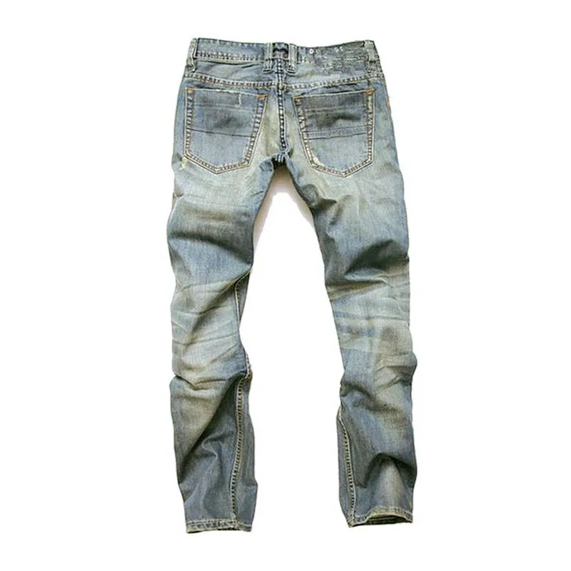 Men's Casual Washed Distressed Pocket Skinny Jeans 74546419M sold by Manly product image thumbnail 2