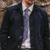 Men's Retro Corduroy Lapel Single Breasted Casual Jacket 49322159Z sold by Manly