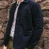 Men's Retro Corduroy Lapel Single Breasted Casual Jacket 49322159Z sold by Manly